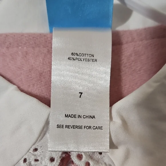 Draper James Adorable and Comfortable Set/Pink Top and Navy Skort for Girls - Picture 8 of 13